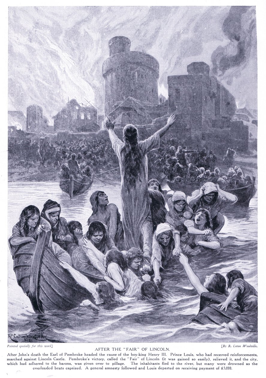 After the Fair of Lincoln by Richard Caton Woodville junior