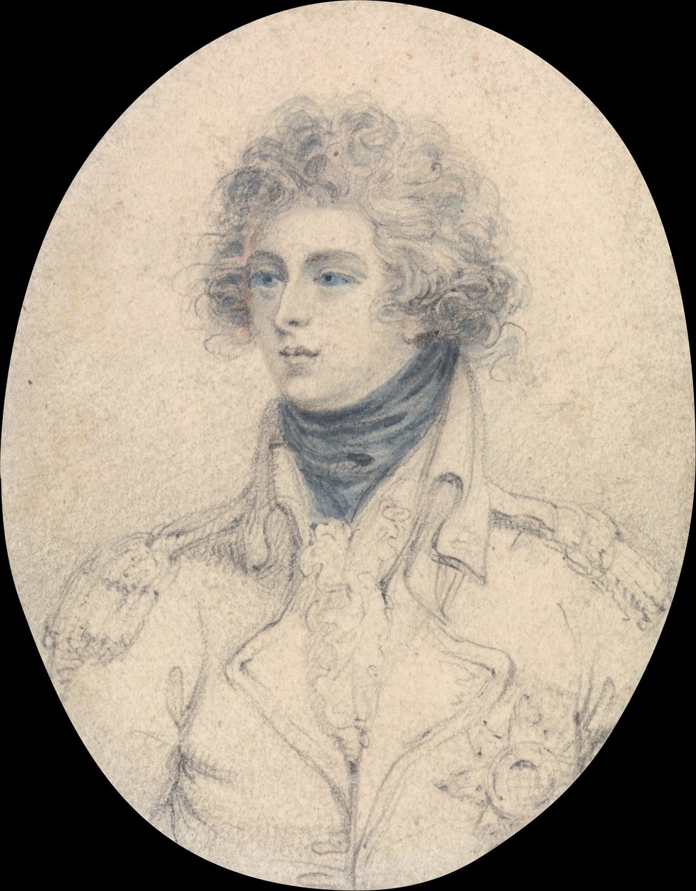 Study for a Miniature Portrait of a Member of the Royal Family by Richard Cosway