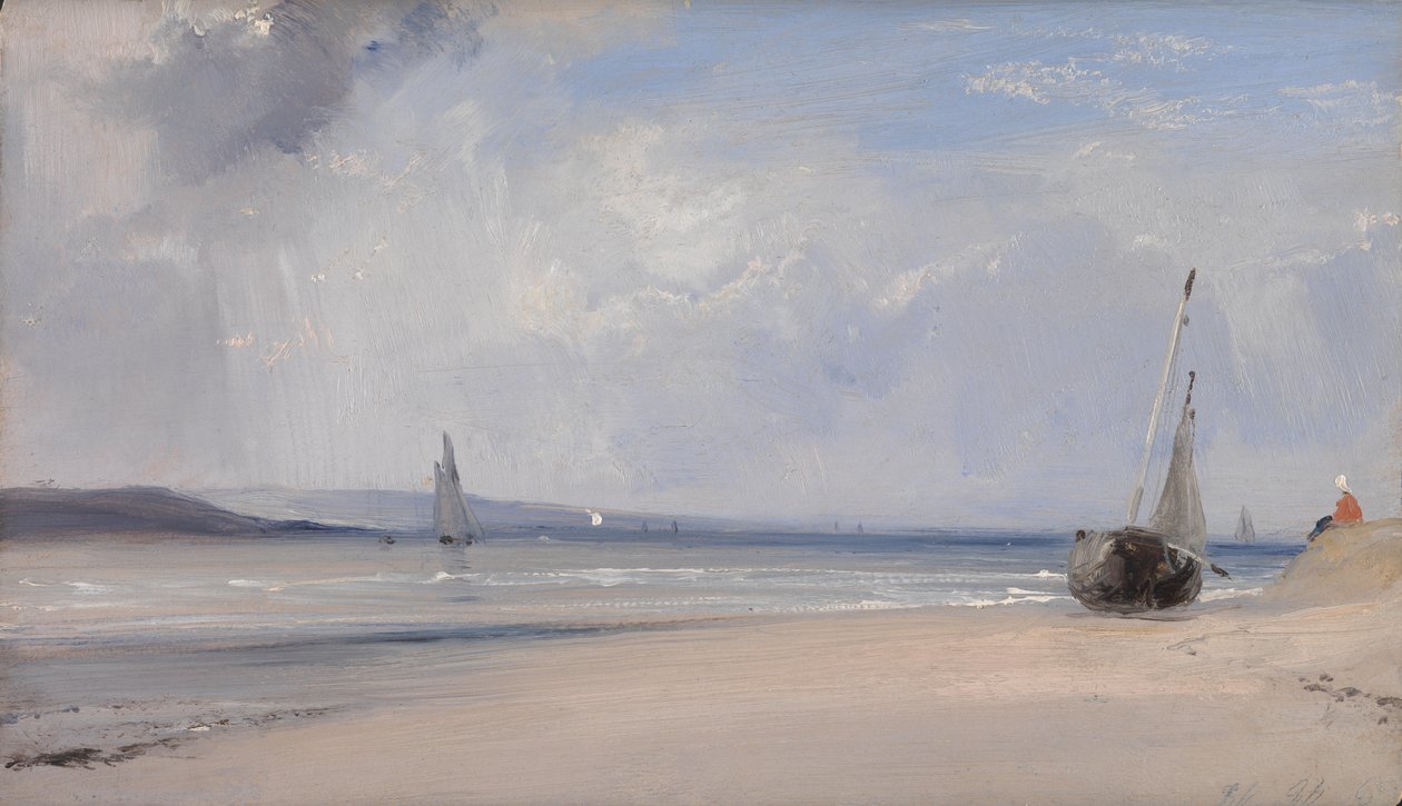 La Ferté by Richard Parkes Bonington