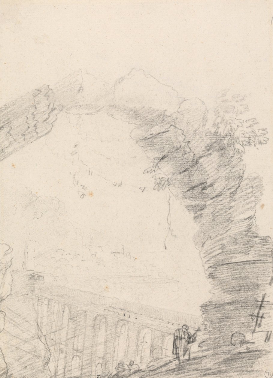 Ponte delle Torri, Seen Through an Arch by Richard Wilson