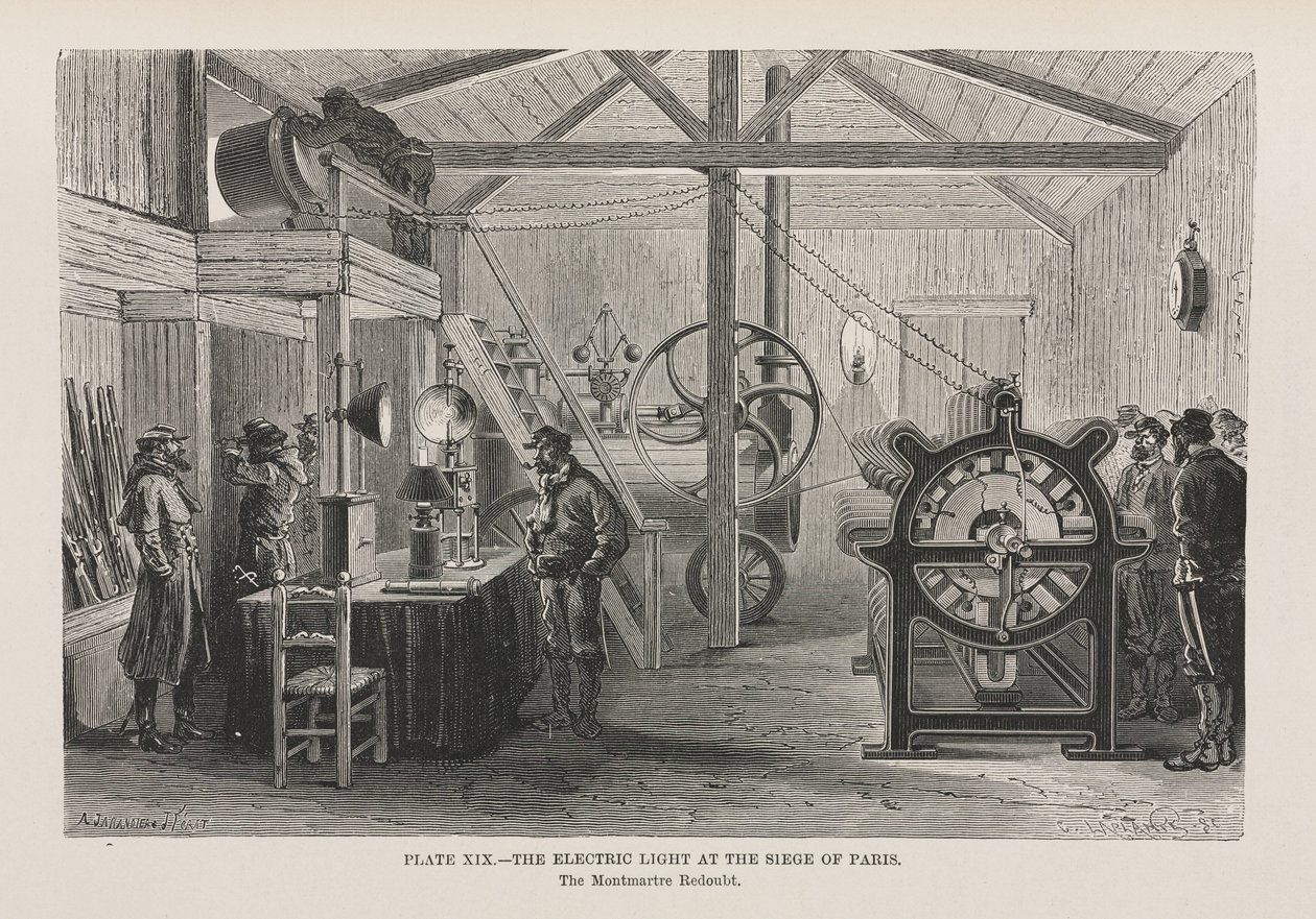 Electric Light at the Siege of Paris by John Pardon