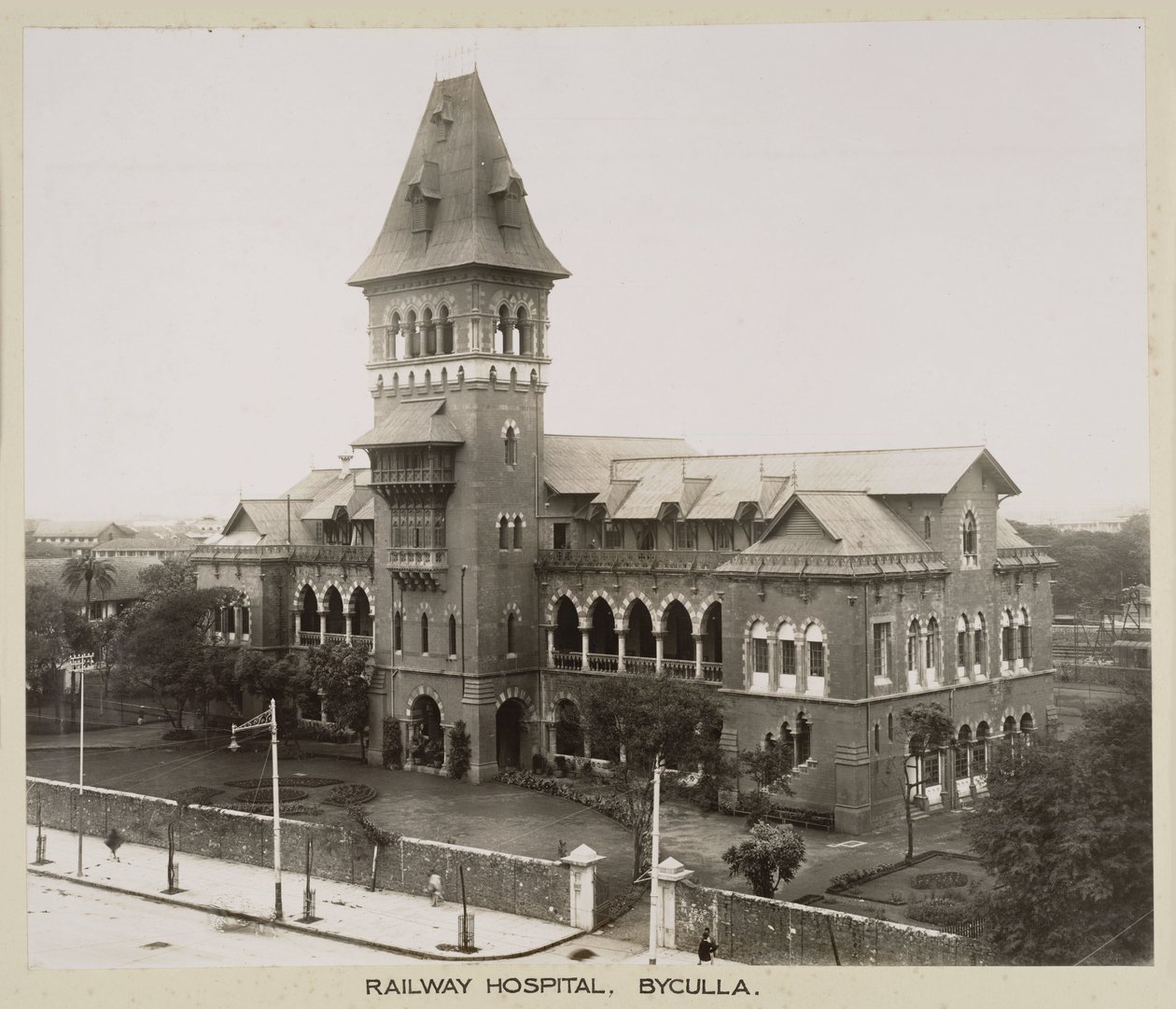 Byculla Railway Hospital, India by John Pardon