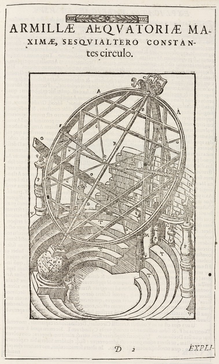 Tycho Brahe's Equatorially Mounted Circles by John Pardon