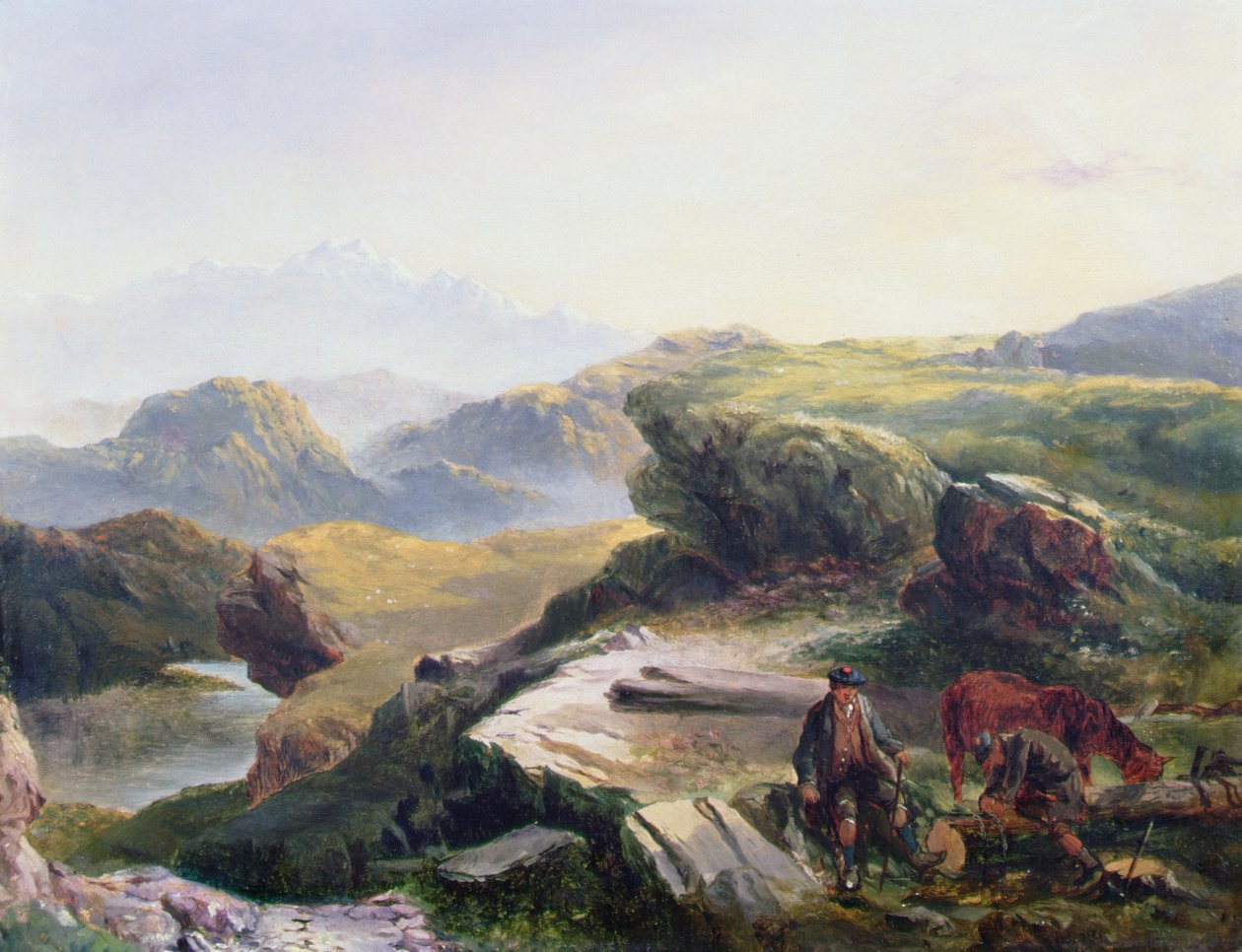 The Woodcutters by Richard Ansdell