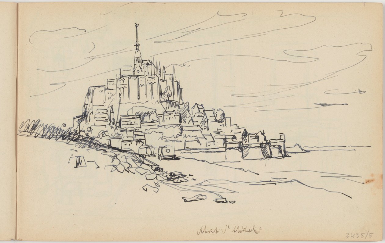 Mont Saint-Michel by Richard Baseleer