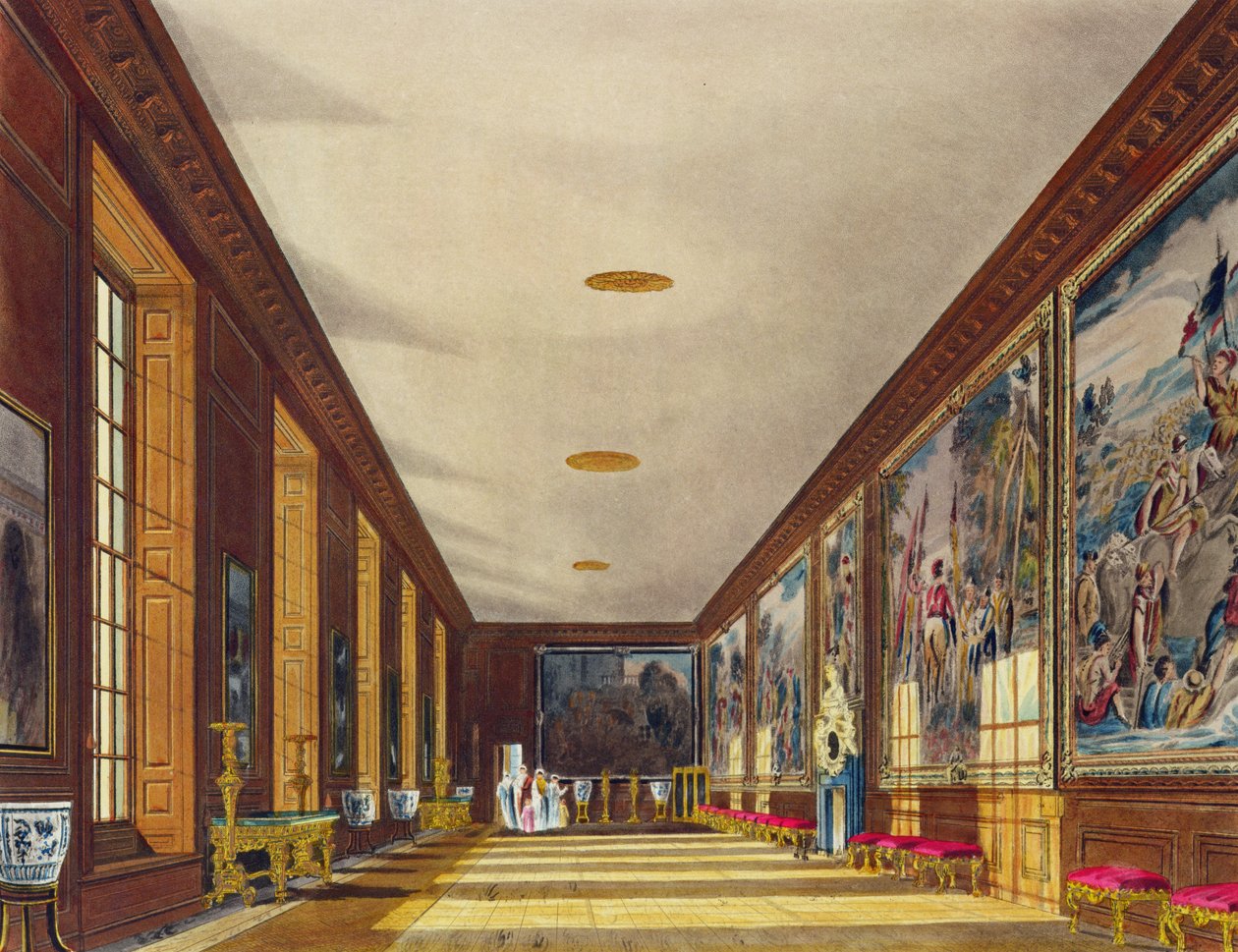 The Ball Room, Hampton Court, from 