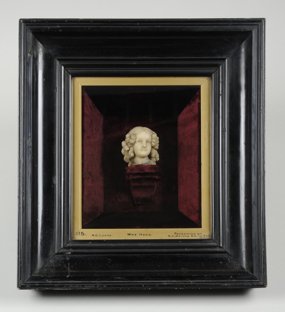 Bust of a Girl by Richard Cockle Lucas