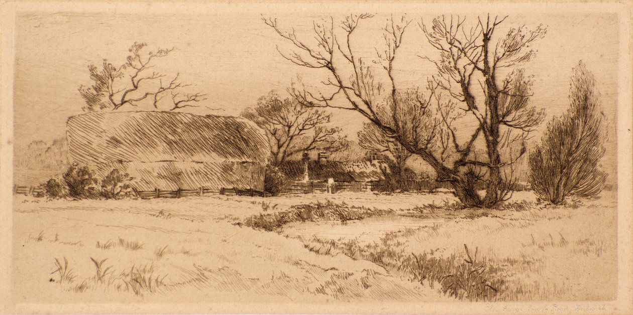 Old Farm Court Road, Dulwich by Richard Davidson Winter