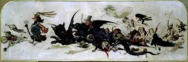 Riding Through the Air by Richard Doyle