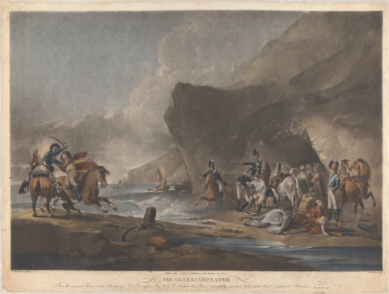 Smugglers Defeated by Richard Earlom