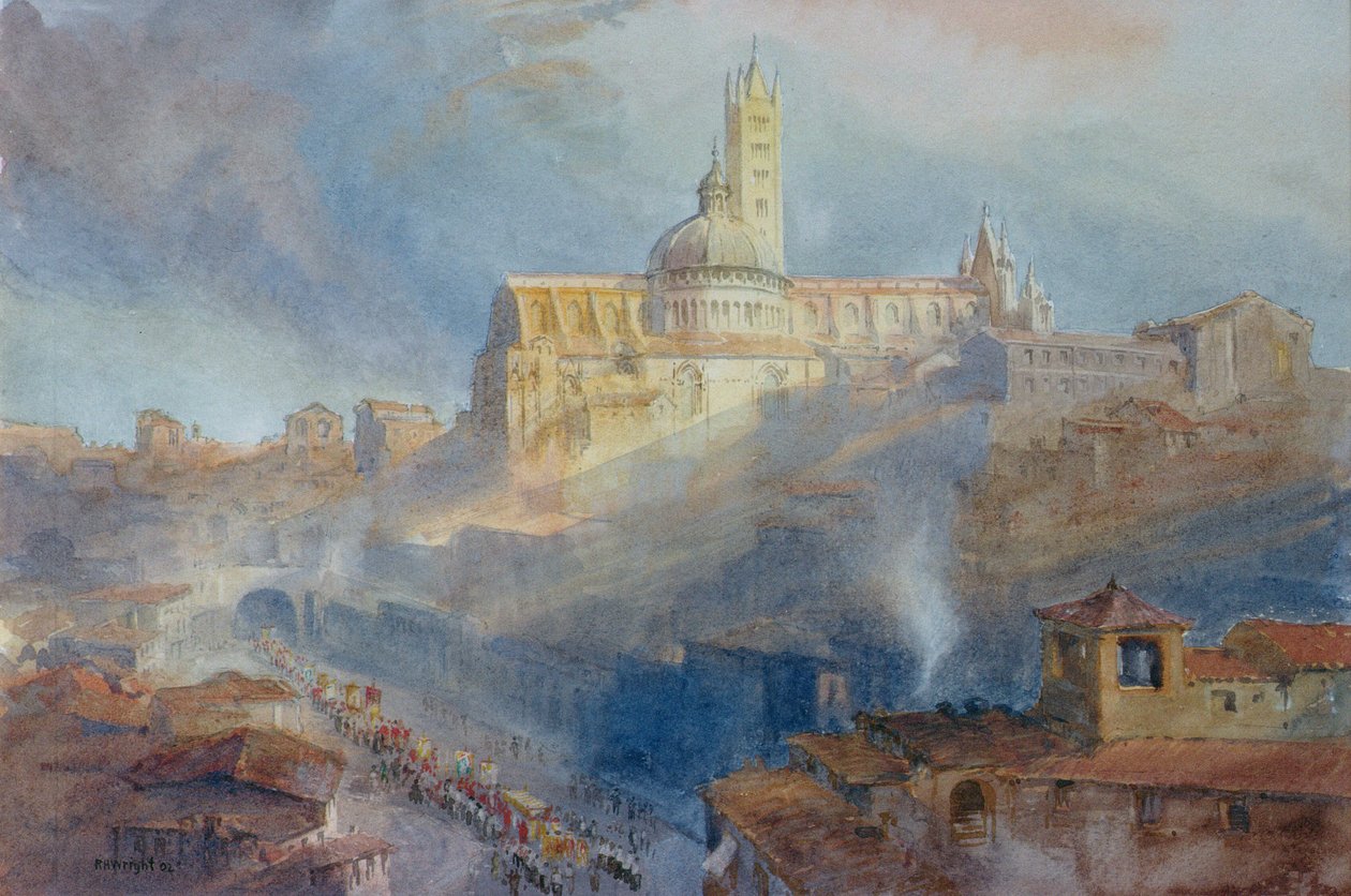The Cathedral, Siena by Richard Henry Wright