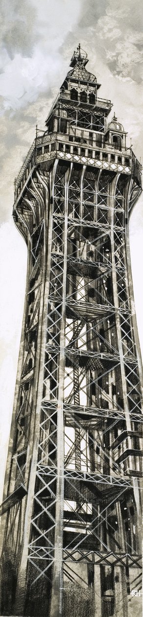 The Blackpool Tower by Richard Hook
