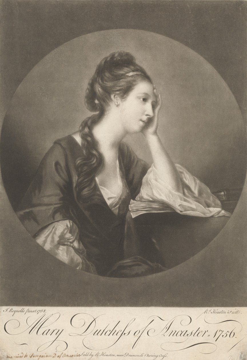 Mary Duchess of Ancaster by Richard Houston