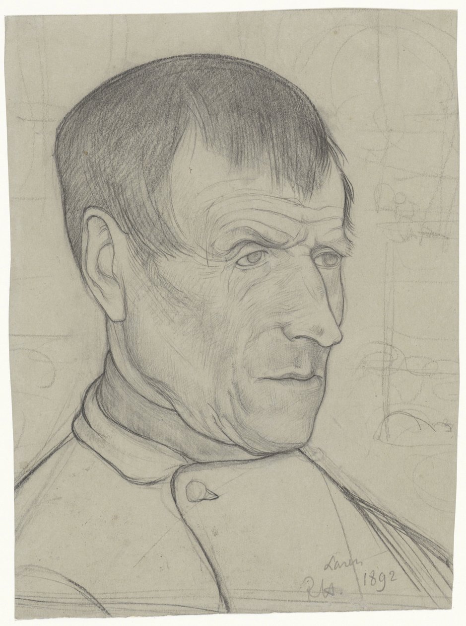 Head of a Man from Laren by Richard Nicolaüs Roland Holst