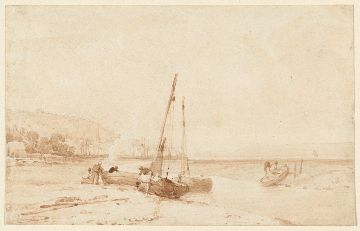 Honfleur by Richard Parkes Bonington