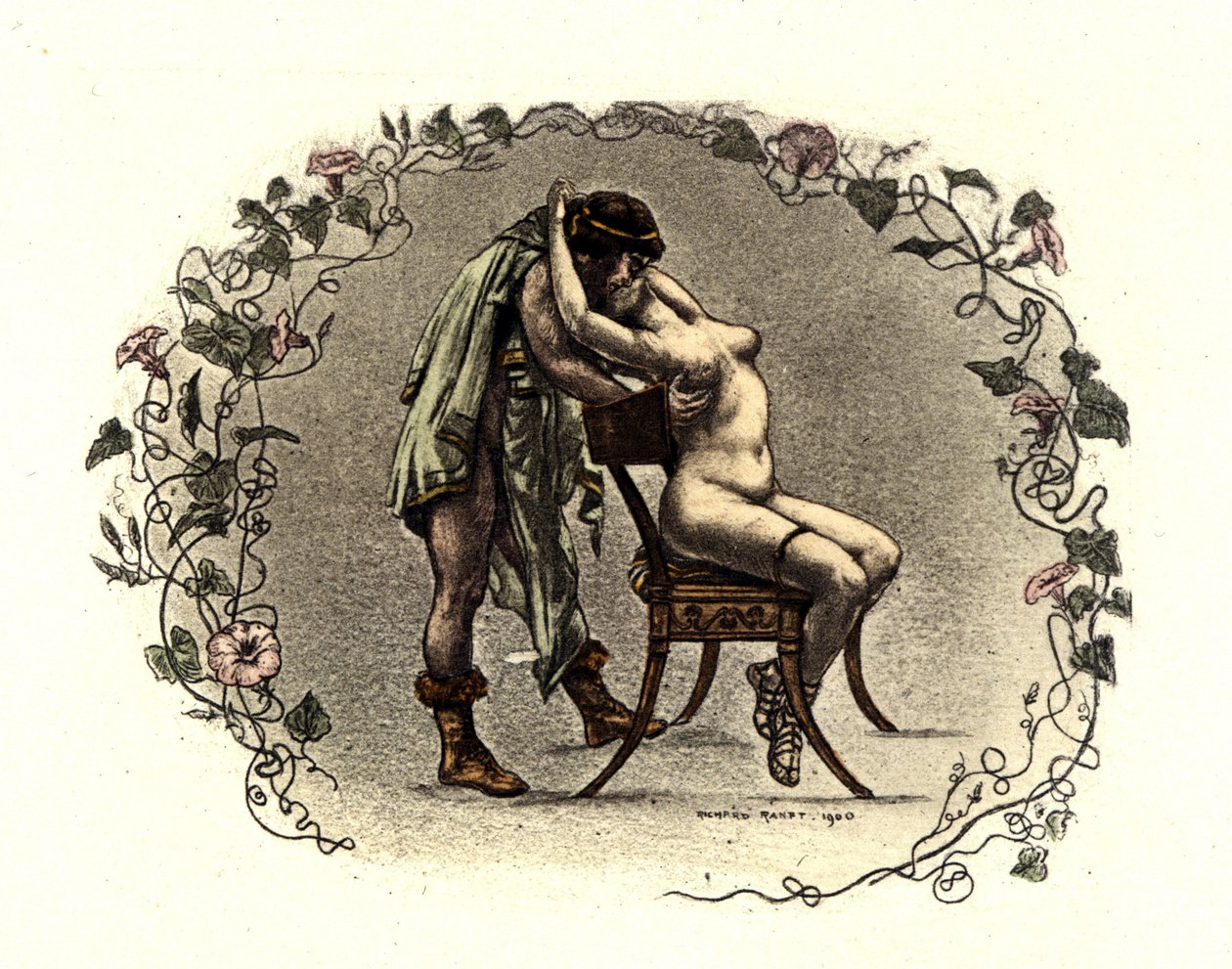 Illustration by Richard Ranft for Lucian of Samosata: 