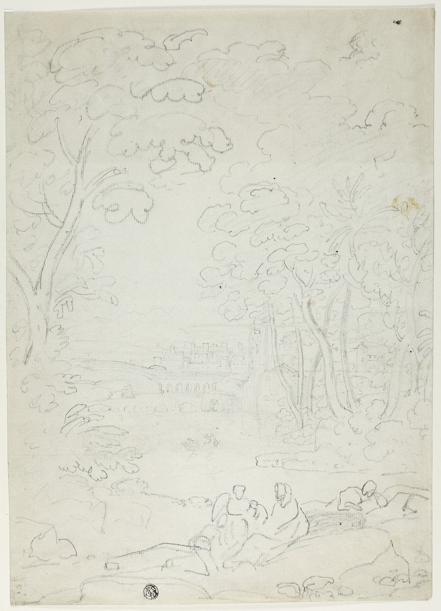 Rest on the Flight into Egypt by Richard Wilson
