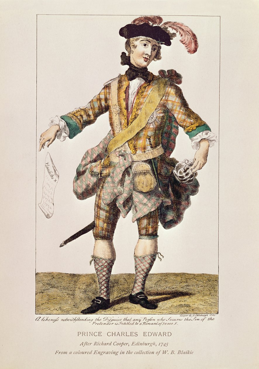 Satirical print in form of a 