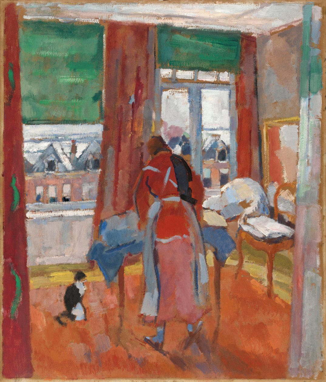 Woman Ironing by Rik Wouters