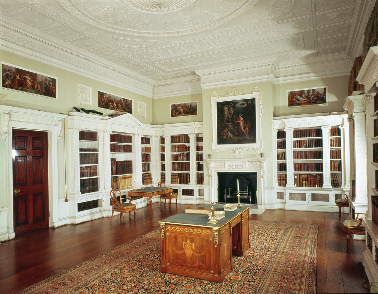 View of the Library by Robert Adam