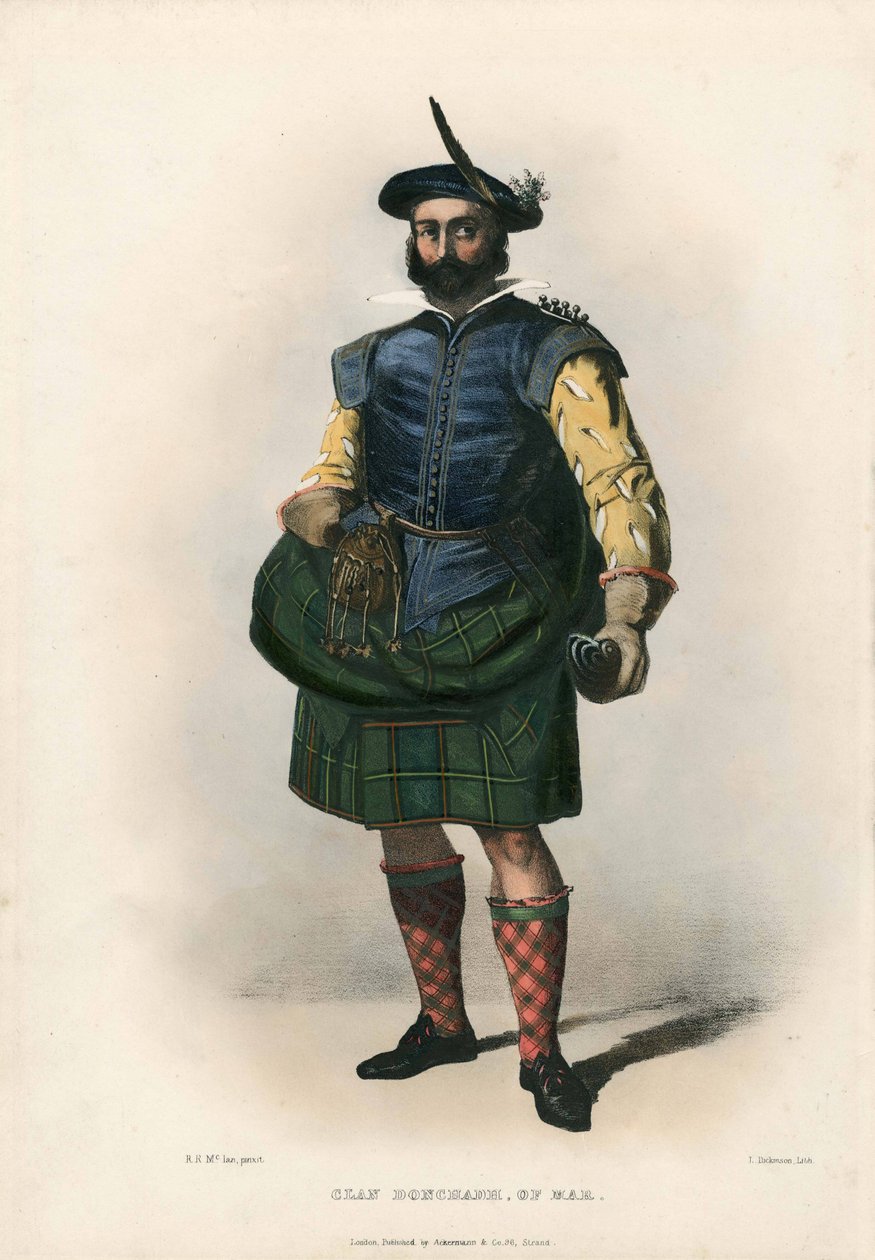 Clan Donchadh of Mar, from The Clans of the Scottish Highlands by Robert Ronald McIan