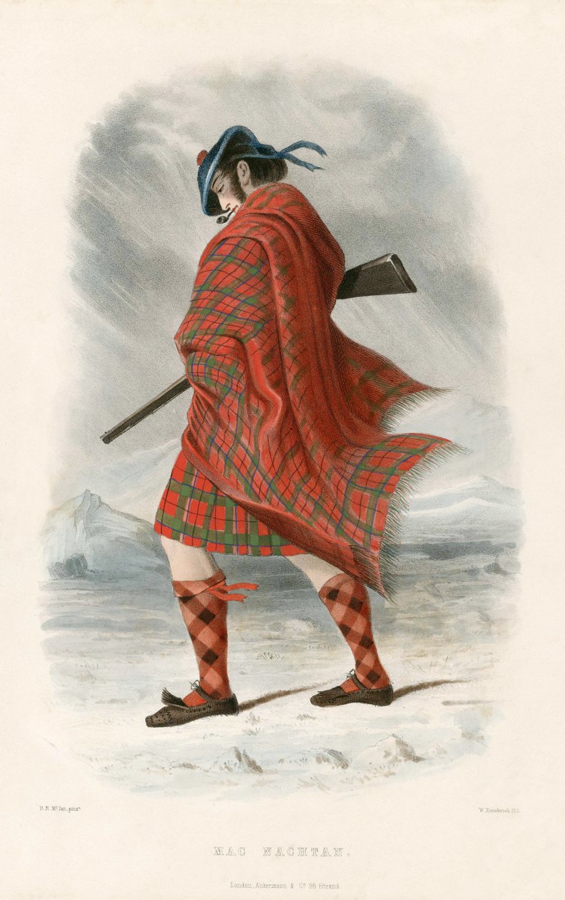 Mac Nachtan, from The Clans of the Scottish Highlands by Robert Ronald McIan