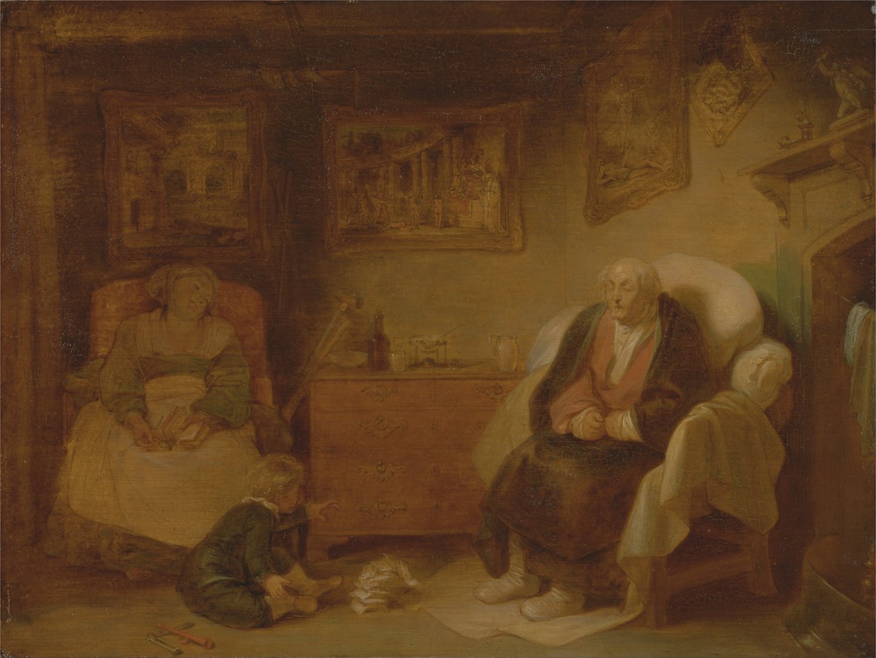 The Seven Ages of Man - Second Childishness, As You Like It, II, vii by Robert Smirke