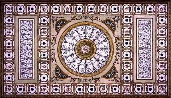 Design for the Ceiling in the Library at Osterley House, the Seat of Robert Child Esq. by Robert Adam
