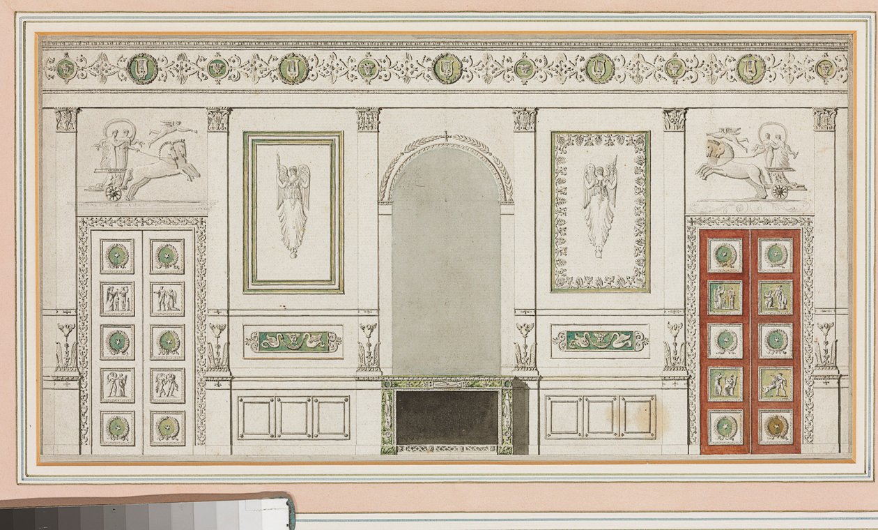 Design for Wall Decorations by Robert Adam