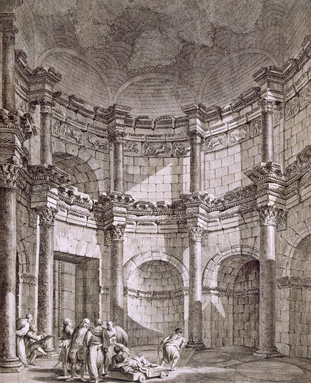 The Temple of Jupiter by Robert Adam