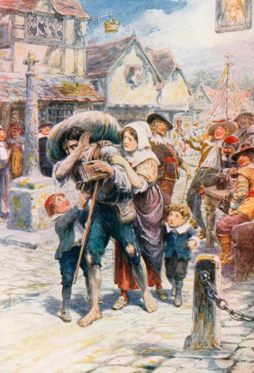 Christian Sets Out on His Pilgrimage by Robert Ambrose (after) Dudley