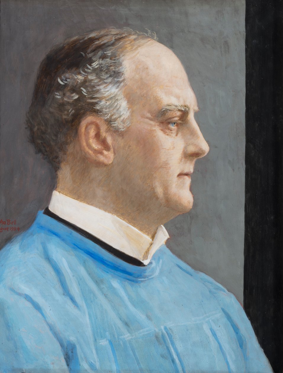 Portrait of F. W. Pomeroy, 1924 by Robert Anning Bell