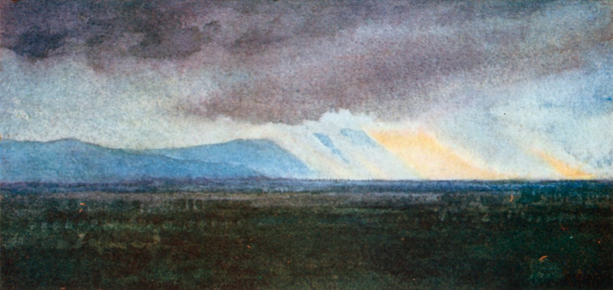 The Plain of the Arno from Bellosguardo by Robert Charles Goff