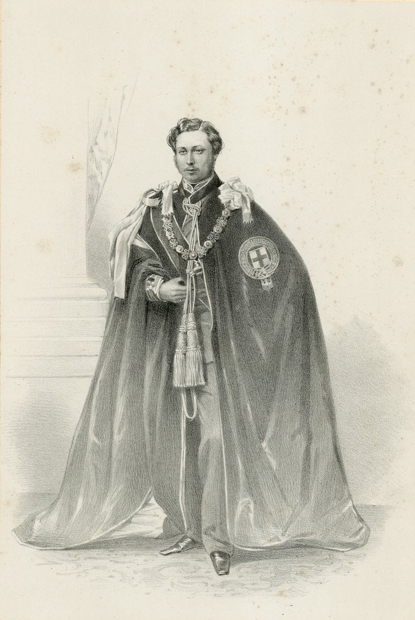 HRH Albert Edward Prince of Wales by Robert Dudley