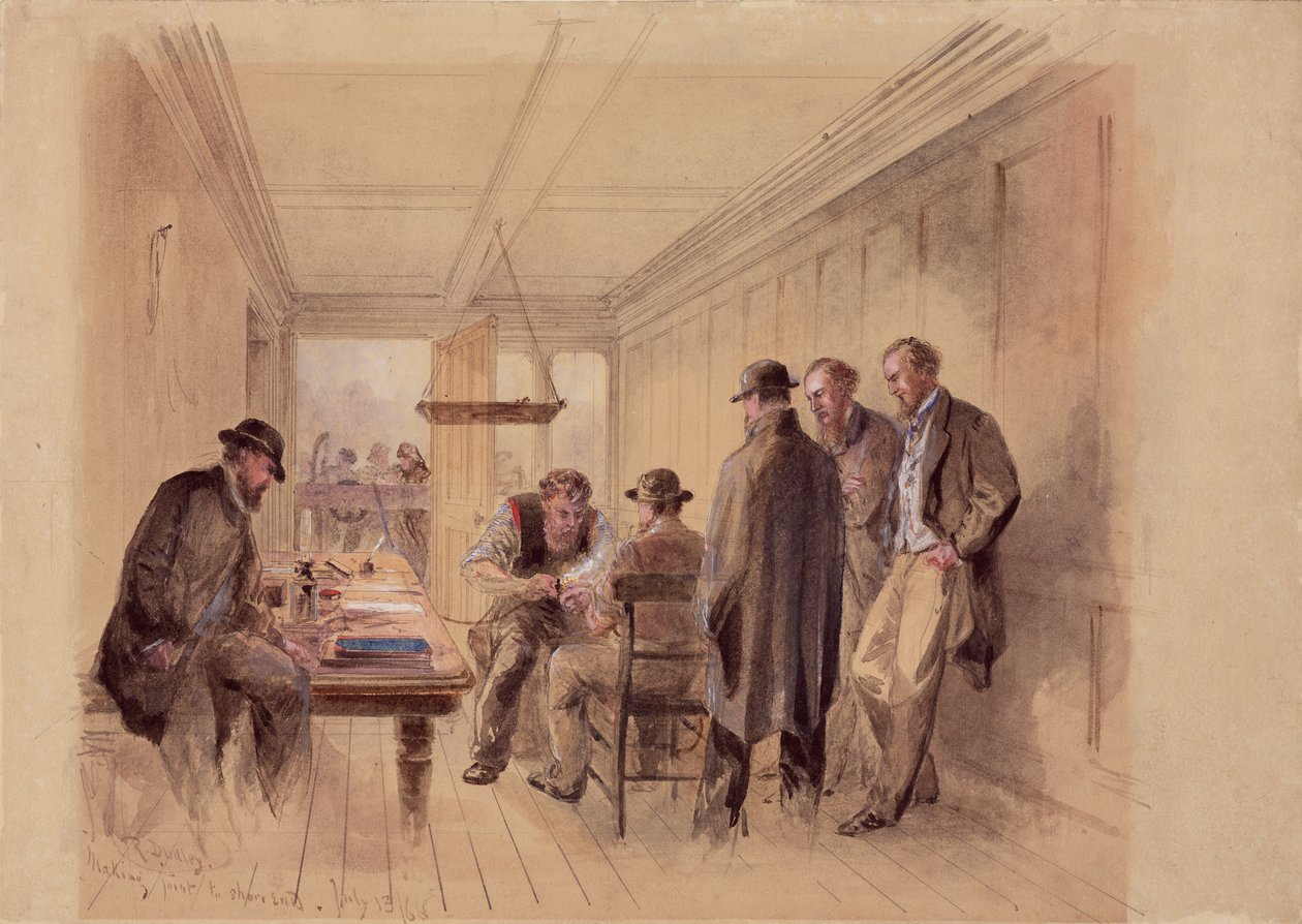 Making Joint to Shore End by Robert Dudley