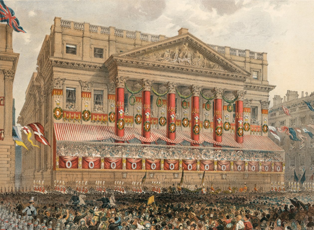 The Mansion House, 7 March 1863 by Robert Dudley