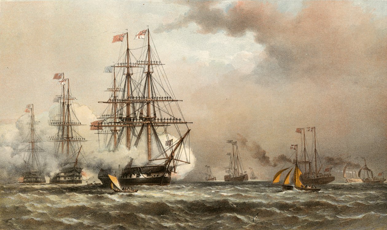 The Nore, 6 March 1863 by Robert Dudley