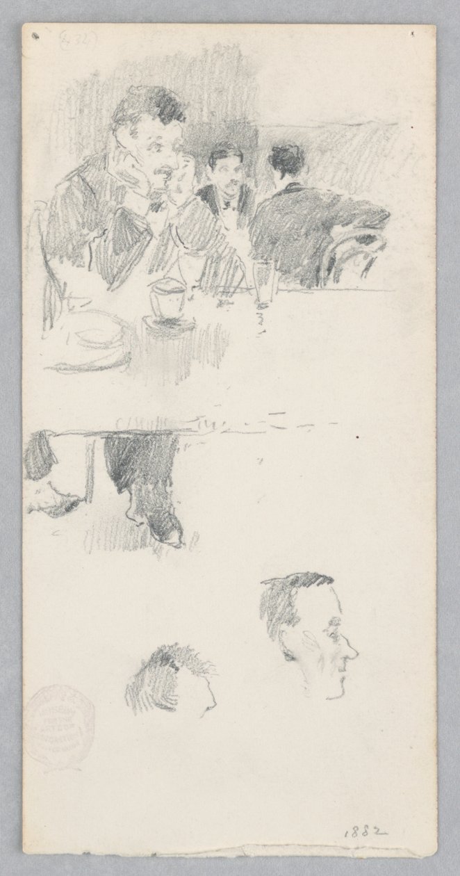 Café by Robert Frederick Blum