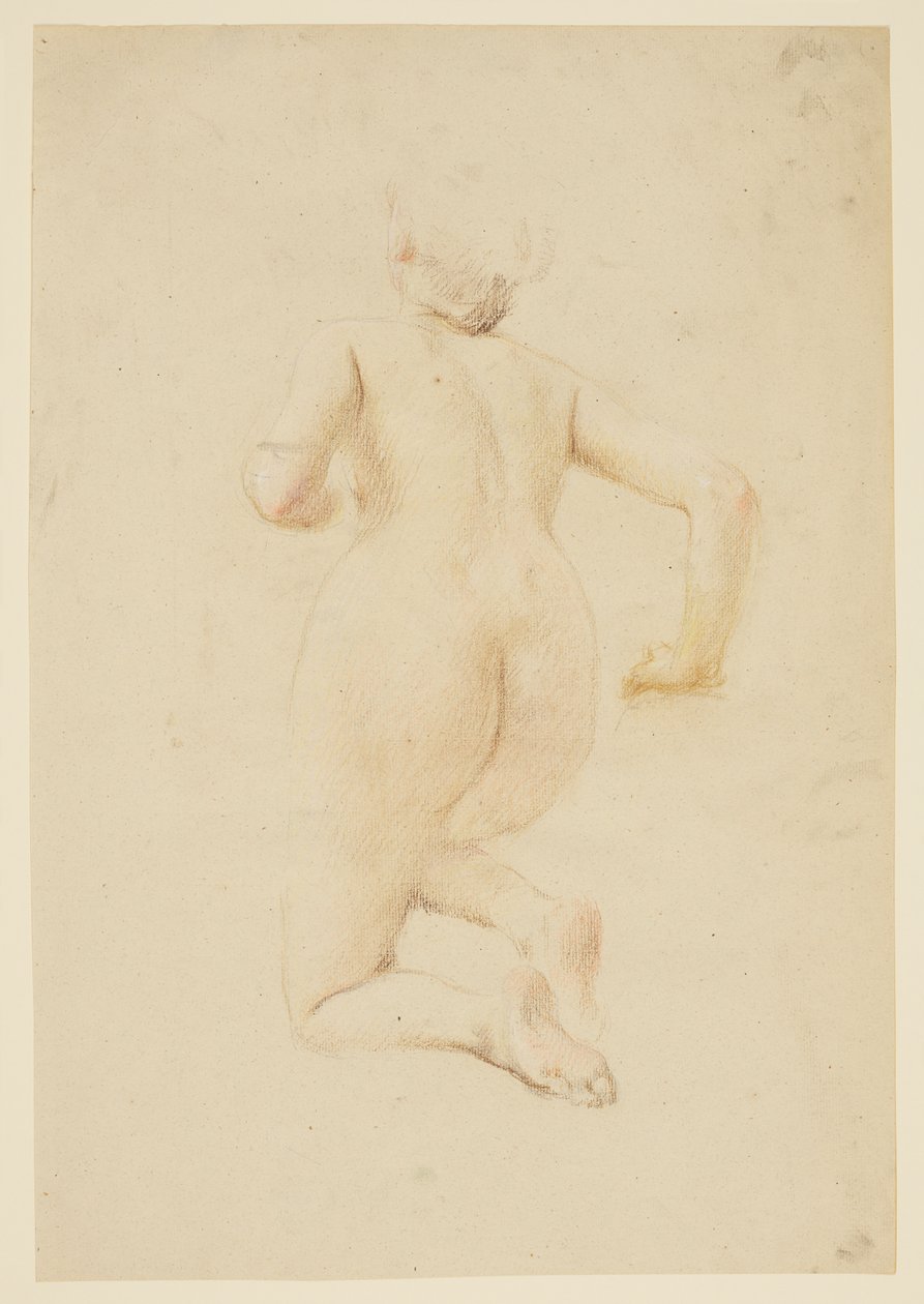 Study for a Kneeling Woman, 