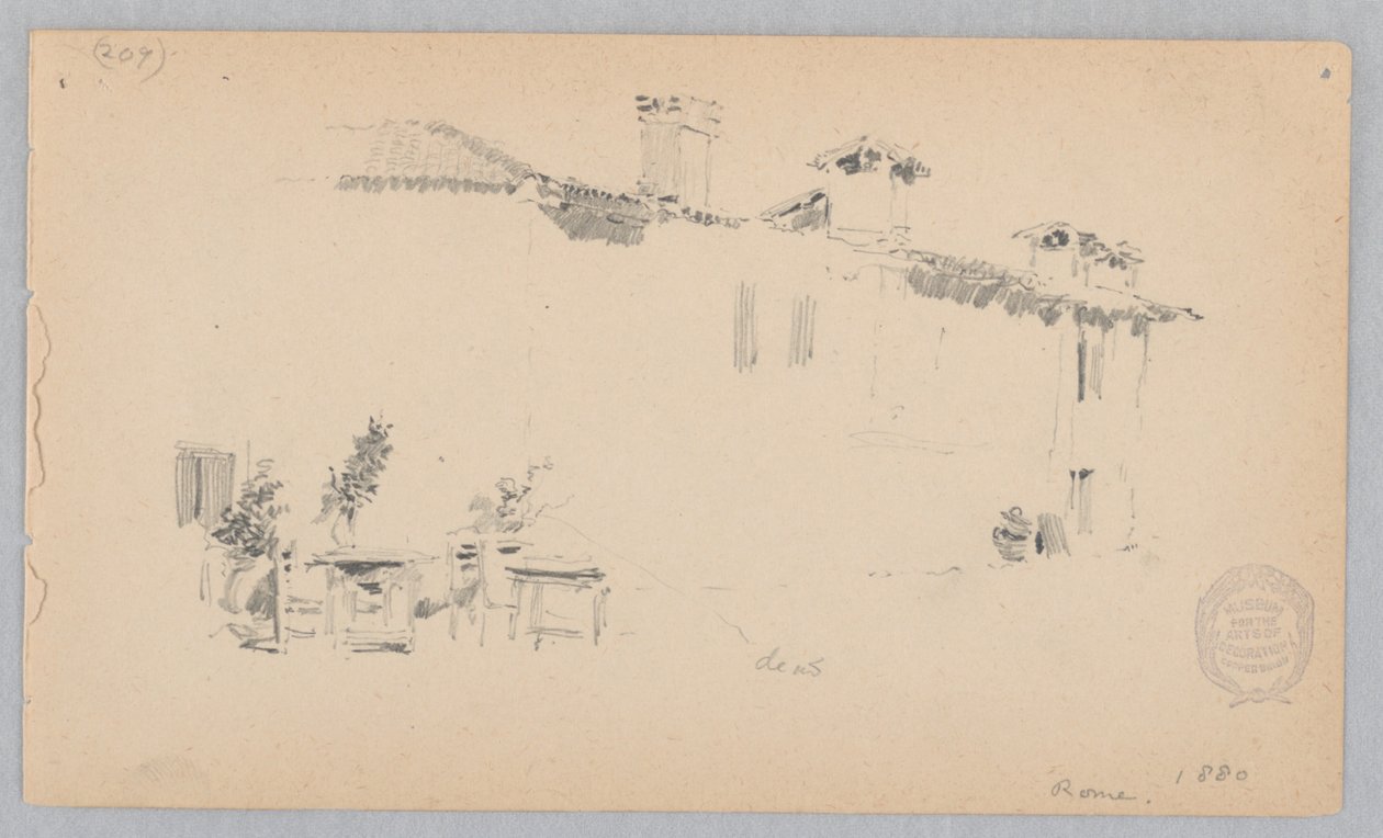 View of Rome, Italy by Robert Frederick Blum