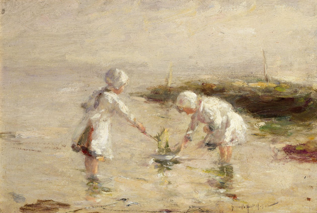 The Toy Boat by Robert Gemmell Hutchison