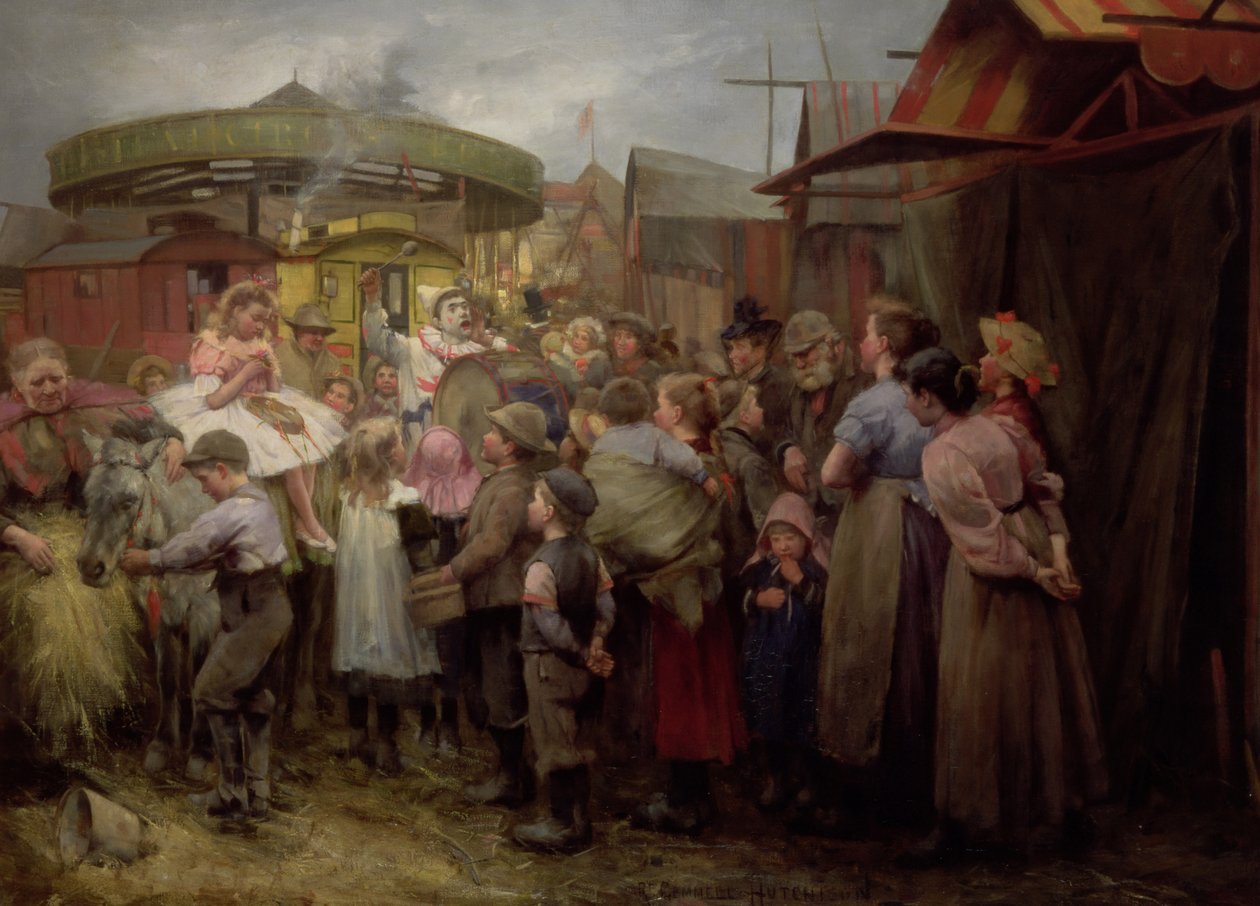 The Village Carnival Hi! Hi! Hi! by Robert Gemmell Hutchison