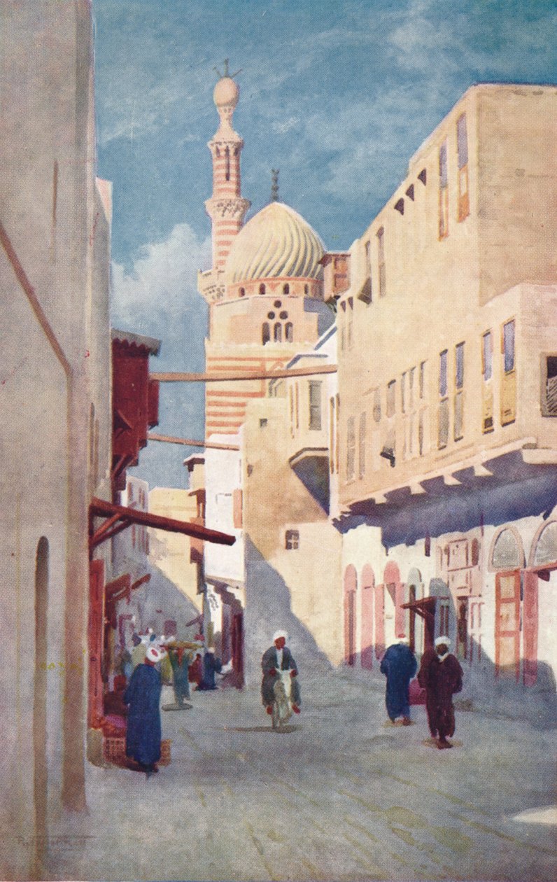 The Sais Mosque, Cairo by Robert George Talbot Kelly