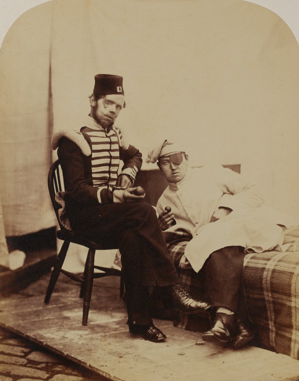 Lockart, 31st (Huntingdonshire) Regiment of Foot, 1856 by Robert Howlett