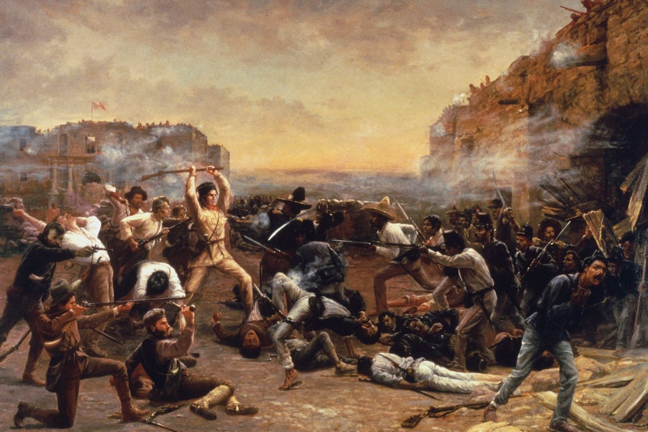 The Fall of the Alamo or Crockett