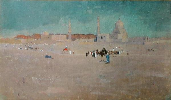 A Scene in Egypt, c.1890 by Robert McGowan Coventry