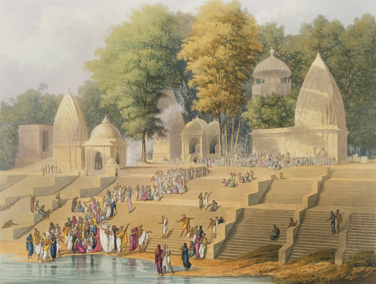 Preparation for a Suttee or the Immolation of a Hindoo Widow by Robert Melville Grindlay