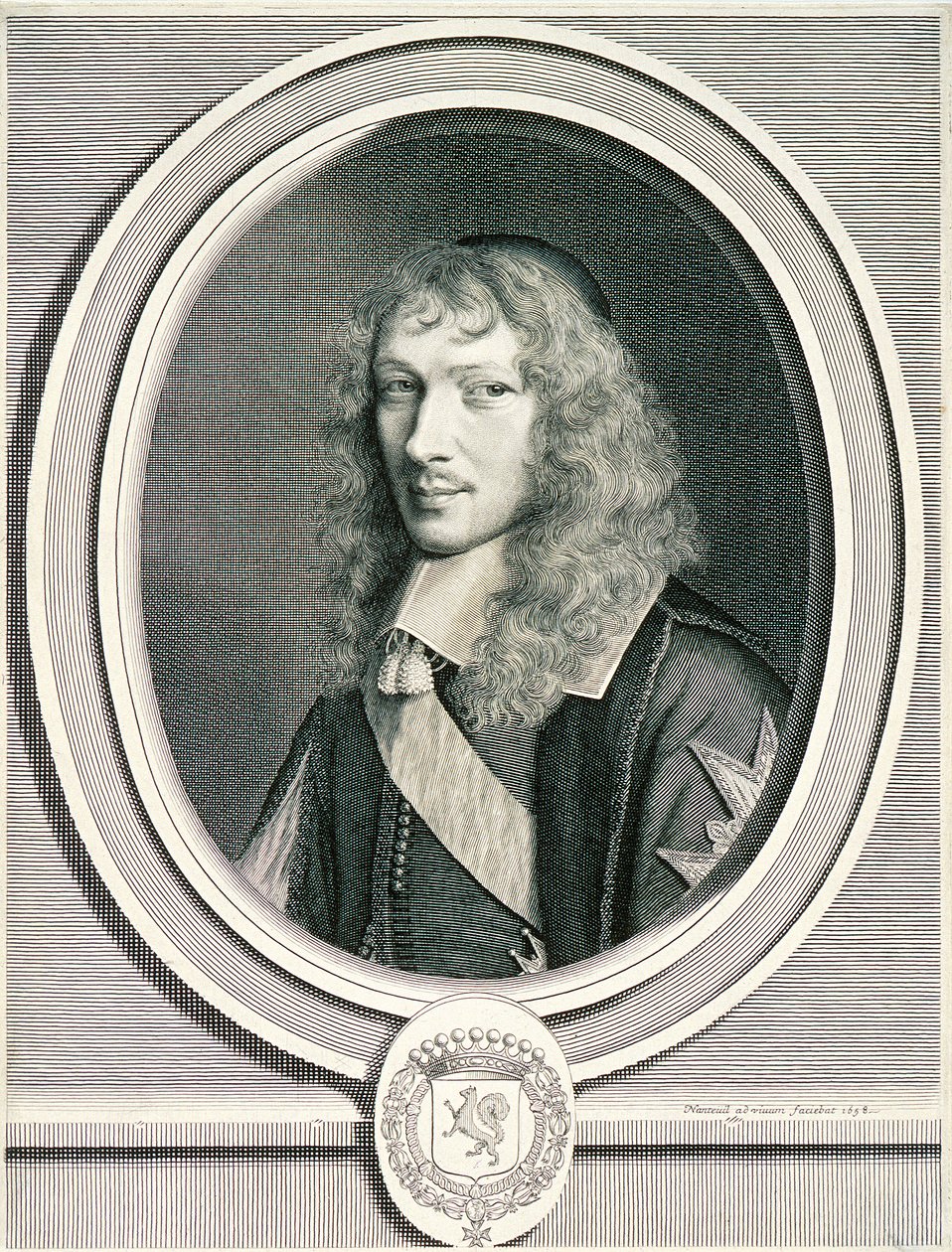 Basile Fouquet by Robert Nanteuil