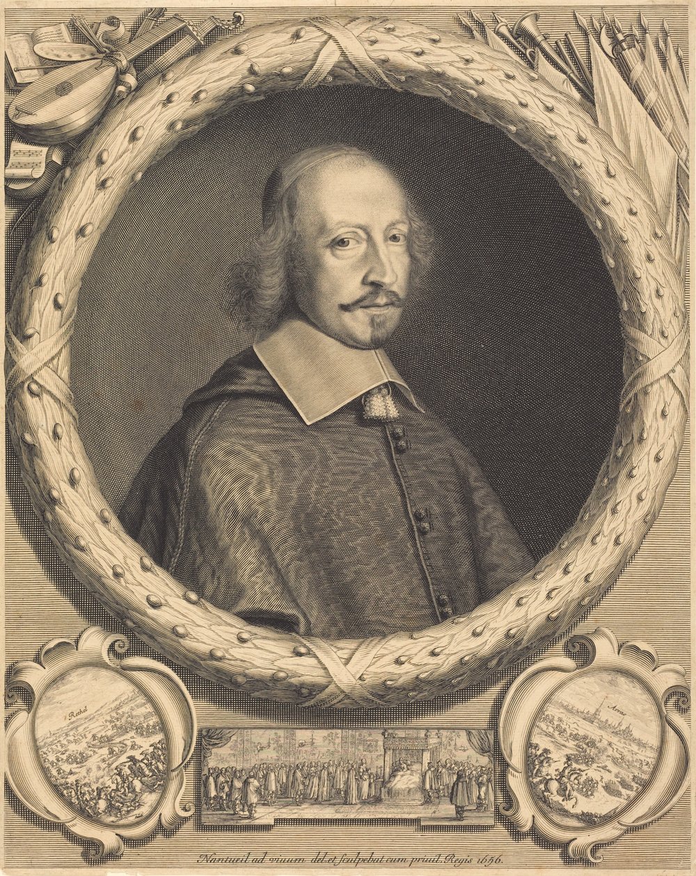 Cardinal Jules Mazarin by Robert Nanteuil