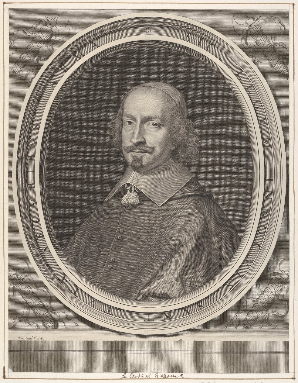 Cardinal Jules Mazarin by Robert Nanteuil